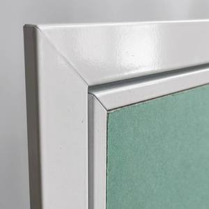 Eayvent HVAC Ceiling <strong>Access</strong> <strong>Panel</strong> Aluminum Profile Gypsum Board Trapdoor Wall Flush Mounted <strong>Access</strong> Door Push Latch Wholesale - Product Image 5