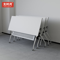Mobilier de bureau moderne Salle de réunion Table de conférence pliable réglable pour salles de réunion et séances de formation