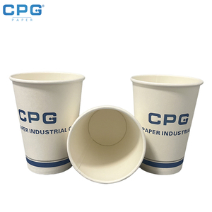 Vasos de papel personalizados de fábrica, resistentes al calor, para sitios de construcción y stands de ferias comerciales - Product Image 1