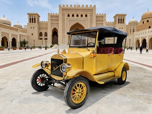 Vehículo Eléctrico Turístico Vintage LSV Homologado para Circular por la Calle con Motor de CA de 5KW para Complejos Turísticos y Atracciones Turísticas - Product Image 6