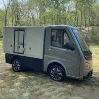 Chariot utilitaire électrique 2025 avec benne de chargement et 2 places, idéal pour les hôtels, les fermes et l'usage commercial