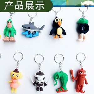 <span class=keywords><strong>Mini</strong></span> porte-clés mignon en forme d'ours en peluche, avec <span class=keywords><strong>pompon</strong></span>, <span class=keywords><strong>pour</strong></span> décompression, pendentif de sac à dos ou de voiture, breloque de dessin animé - Product Image 3
