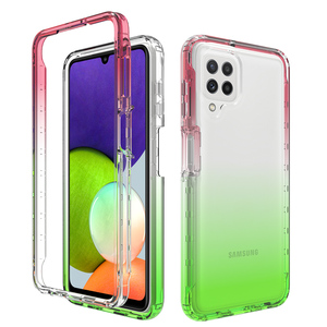 Cassa del telefono Per <span class=keywords><strong>Samsung</strong></span> <span class=keywords><strong>Galaxy</strong></span> <span class=keywords><strong>A22</strong></span> <span class=keywords><strong>4G</strong></span> 360 Full Body PC TPU Della Copertura Mobile - Product Image 2