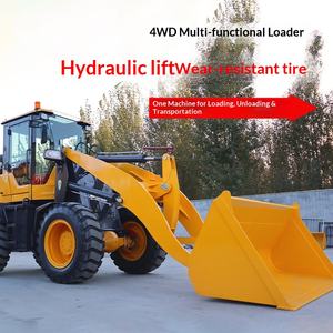 Minicargadora automática multifunción 4x4 para ingeniería agrícola y manipulación de estiércol - Product Image 1
