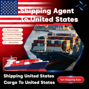 Agente de envío EE. UU. Puerto de carga marítima de Nueva York y Nueva <span class=keywords><strong>Jersey</strong></span> Envío de DHL Envío urgente marítimo Camión de carga - Product Image 1