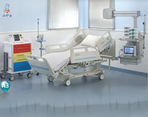 DA-7(A3) de diseño europeo, cama de hospital eléctrica multifunción, reclinable, con posición de silla cardíaca, EN60601-2-52