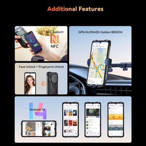 สมาร์ทโฟนพันธุ์อึด G99 ระบบปฏิบัติการ Android 14 ลำโพงเสียงดัง แบตเตอรี่ 10200mAh หน่วยความจำ 12+256GB กล้อง 32MP+100MP มาตรฐาน IP69K รองรับ NFC โทรศัพท์ Cubot รุ่น Cubot Kingkong Power 3 - Product Image 6