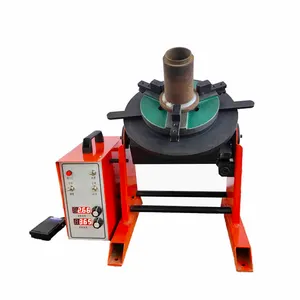 Newest 10kg Light Duty Welding Positioner With Pneumatic Tailstock