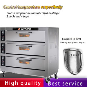 Eyk — équipement de pâtisserie électrique, 3 plateaux, 9 plateaux, pour le pain, la pizza, le four à rôtissoire - Product Image 2