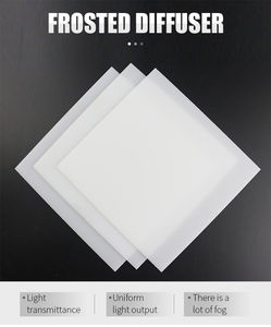 RINA TECH PC Diffusion Sheet 1.2mm Customized Dimension Double-<b>sided</b> Frosted 70% Transmittance for Backlight Module - Product Image 3