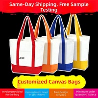 Sac fourre-tout pliable en toile patchwork personnalisable, multicolore, design à blocs, avec poignées, logo personnalisé, en coton pour entreprises