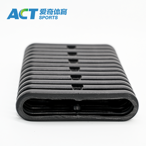 Tuyau de drainage plat en HDPE perforé de 158 mm, système de drainage souterrain pour remblai de gazon synthétique - Product Image 1