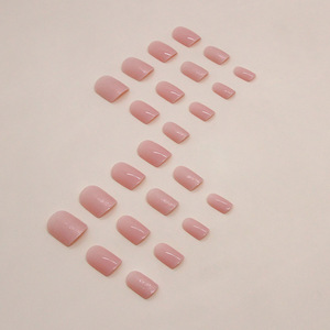 Uñas Postizas Cuadradas Rosas Bonitas al por Mayor, Listas para Enviar, Uñas Artificiales - Product Image 2
