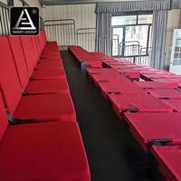 Tribune télescopique pliable électrique intelligente pour le sport, gradins rétractables, gradins rétractables pour stade, sièges de tribune rétractables