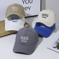 Casquette de baseball de luxe pour femme en PVC à 6 panneaux, style coréen sportif, avec broderie de lettres, effet amincissant pour le visage, adaptée aux grandes têtes, chapeau de soleil