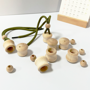 Chất Lượng Cao Gỗ Sồi Nước Hoa Xe Hơi Lọ Nắp Vuông Treo Khuếch Tán Không Khí Hương Thơm Chai Cap Hóa Chất Sử Dụng - Product Image 1