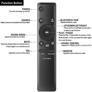 AH59-02767A Thay Thế Cho Samsung Âm Thanh Thanh Điều Khiển Từ Xa Rạp Hát Tại Nhà Surround Âm Thanh Hệ Thống Loa - Product Image 3