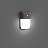   Applique murale LED certifiée DLC avec télécommande, indice de protection IP65, idéale pour les éclairages de jardin et les appliques murales