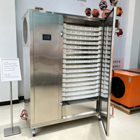 Commerciële kleine lucht-energie warmtepompdroger voor fruit, groenten en landbouwproducten, voedseldroogmachine Realdot SUS304