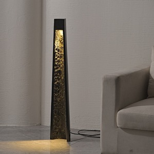 Wabi Sabi Style Designer Floor Lamp Marble Carving 1010x180 Led <b>Light</b> Home Decor Ambient <b>Lighting</b> - Product Image 1
