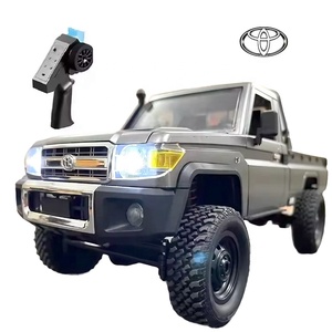 MN82 PRO 升级版 1/12 比例遥控皮卡 2.4G 四轮驱动越野遥控爬行车 SUV 汽车玩具 LED 头灯 RTR - Product Image 1