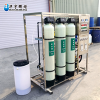 Système de filtration d'eau RO économique pour petite usine, 500 LPH 1000 LPH, usine de traitement d'eau par osmose inverse pour consommation directe
