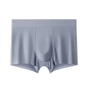 New Design Plus Size Mid- Waist Breathable Bulge Pouch Underwear Multi Colors Sexy Men Modal Briefs