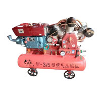 Compresor de Aire Diésel Kaishan W-3.0/5, Compresor de Aire Portátil de Pistón de 5 Bares para Minería con Martillo Neumático