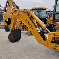 Mesin Konstruksi SDLG Backhoe Loader LGB680 Mini Original Berkualitas Tinggi Merek China Tersedia Dalam Stok Dengan Harga Rendah