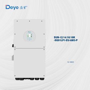 Inverter Solare Ibrido Affidabile Deye 12-18kW Monofase 1 MPPT IP65 EU SUN-12/14/16/18K-SG01LP1-EU-AM3-P - Product Image 1