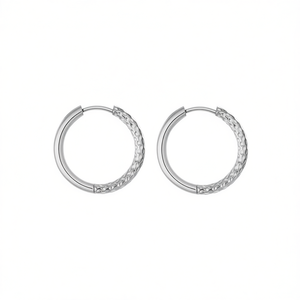 Pendientes de Aro de Moda 2.5*8, Modelo PE2962 para Mujer, Joyería de Alta Calidad - Product Image 3