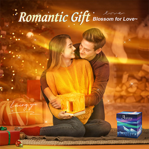 Othc E22 môi trường xung quanh ánh sáng ban đêm <span class=keywords><strong>RGB</strong></span> màu thay đổi nước năng động gợn đèn <span class=keywords><strong>LED</strong></span> với điều khiển cảm ứng ABS cơ thể Plug-in - Product Image 4