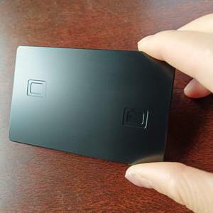 Thẻ Tín Dụng Kim Loại Trắng Gương 24 K Có Thể Tùy Chỉnh Thẻ Ghi Nợ Khắc Visa Khe Chip Kép Trống Và Thẻ Vàng Sọc Nam Châm - Product Image 2