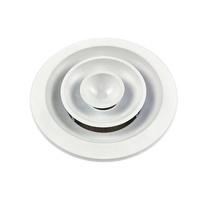 Système de CVC climatisation alliage d'aluminium diffuseur rond couvercle d'aération