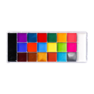 Kit de Pintura Facial Profesional de 20 Colores <span class=keywords><strong>para</strong></span> <span class=keywords><strong>Niñas</strong></span> Rebellidas, Paleta de Pintura Corporal - Product Image 6