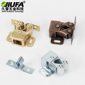 Jiufa Cabinet <b>Door</b> Magnetic <b>Catch</b> Strong Hold Gold Silver Bronze Finish For Wardrobe Drawer <b>Doors</b> - Product Image 2
