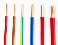 Cables de Cobre THHN THWN 8AWG 10AWG 12AWG al por Mayor, Cable Eléctrico para Construcción y Hogar