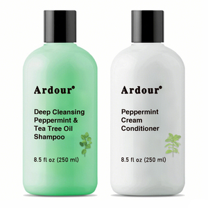 Ensemble Shampooing et Après-Shampooing Réparateur Lissant Hydratant et Nourrissant en Profondeur à l'Essence Naturelle de Fleur de Cerisier Marque Blanche - Product Image 6