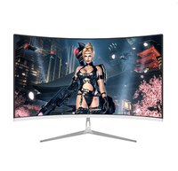 Monitor LED IPS Curvo/Plano WanDong de 27 Pulgadas, Full HD 2K, DP, Altavoz Integrado para Juegos de Escritorio