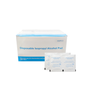 Harga Grosir Tisu Persiapan Kulit Pra-operasi Mini Berlabel CE dengan Isopropil Alkohol - Product Image 5