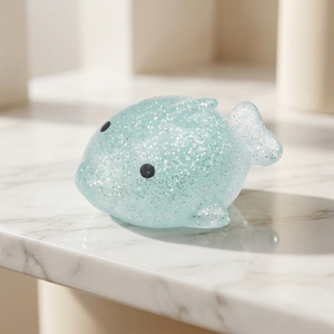 <b>Large</b> Mochi Gold Powder Ocean Animal Sensory Push Pop Stress Ball Cute Squishy Slow Rebound Toy for Office <b>Desk</b> Unisex - Product Image 6