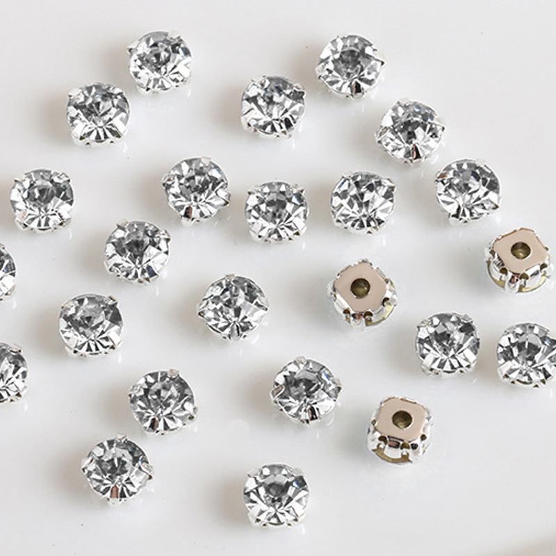 Clothes Decoration Crystal Beads ab Plastic