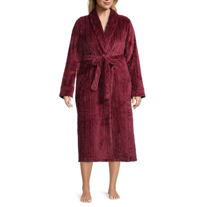 Albornoz <span class=keywords><strong>de</strong></span> Baño <span class=keywords><strong>de</strong></span> Felpa Coral para Mujer al por Mayor, Toalla <span class=keywords><strong>de</strong></span> Ducha para Adultos, Ideal para Spa y Hotel - Product Image 3