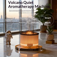 Difusor de Aromaterapia Volcano, Humidificador Doméstico de Alta Capacidad (0.5-1L), Compacto, Ultrasónico, para Aceites Esenciales, con Difusión Automática de Aroma