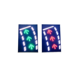 Panneaux de signalisation routière à LED solaires, alerte visuelle pour la sécurité routière, disponibles en plusieurs tailles - Product Image 4
