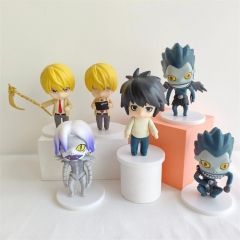 2 Styles 5 Pcs/Set 10CM <span class=keywords><strong>Death</strong></span> <span class=keywords><strong>Note</strong></span> Ryuk /Yagami Light Cosplay Cartoon Model Toy Statue Collection Anime PVC Figures - Product Image 6