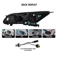 Conjunto de Faros LED para Honda Accord 9.ª Generación, Piezas de Automóvil, Faros Delanteros, Cable de Remolque Star Racing