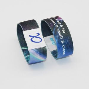 Pulseras elásticas personalizadas RFID de 13,56 MHz, pulseras elásticas NFC, pulseras pasivas para actividades - Product Image 4