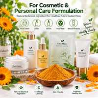 Ekstrak Bunga Calendula Officinalis Fruiterco Bubuk 10:1 Bahan Baku Botani untuk Formulasi Kosmetik