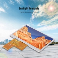 Module d'affichage LCD TFT IPS à cristaux liquides de 4,3 pouces, petit écran de 480x272, interface RVB, avec écran tactile résistif CTP